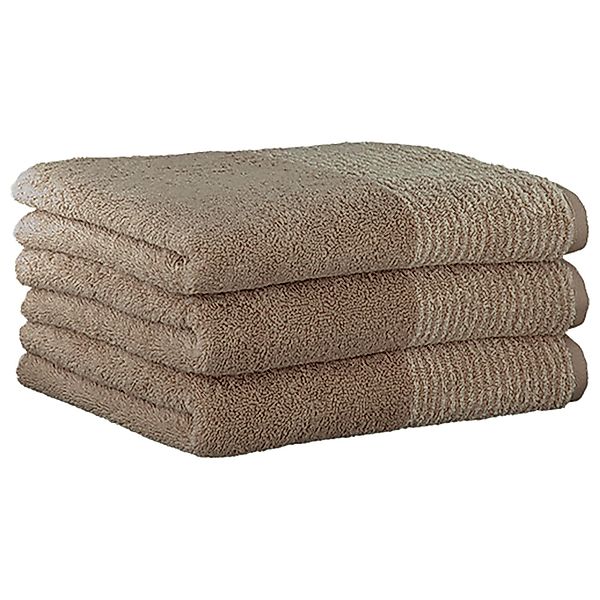 Cawö Gästehandtücher Unisex Gästetuch 3er Pack günstig online kaufen