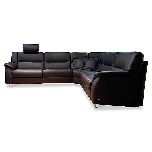 himolla Ecksofa Ecksofa 1104 PRC Leder LL Soft 31 Nougat 281x251 Rücken Ech günstig online kaufen