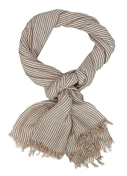 Ella Jonte Modeschal, leichter Herrenschal mit maritimen Streifen Baumwolle günstig online kaufen