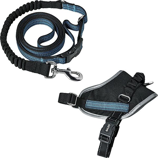 MeLiTec Joggingleine Geschirr + Leine B77 günstig online kaufen