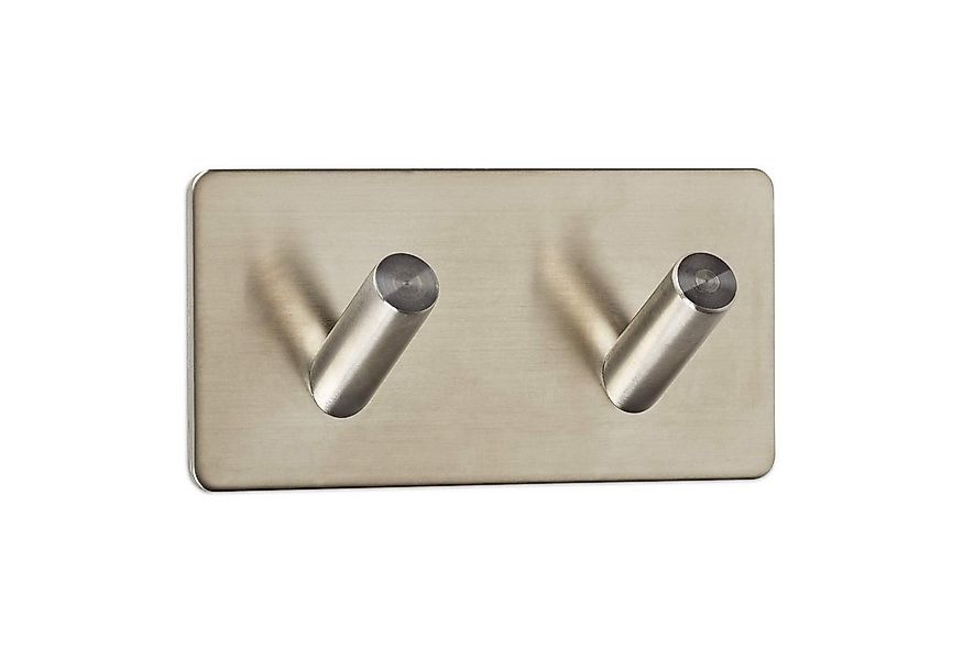 SO-TECH® Garderobenhaken Hakenleiste ADRA Edelstahl gebürstet selbstklebend günstig online kaufen