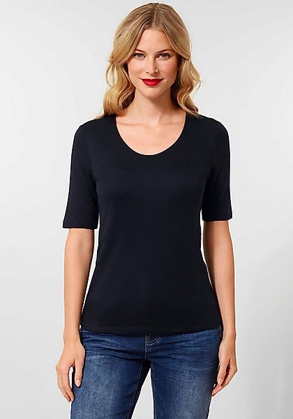 STREET ONE T-Shirt Style Palmira im Basic-Style günstig online kaufen