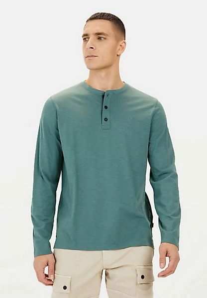 camel active Henleyshirt aus Organic Cotton günstig online kaufen