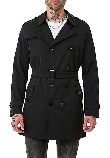 RedBridge Trenchcoat Red Bridge Herren Mantel Trenchcoat Jacke Schwarz L günstig online kaufen