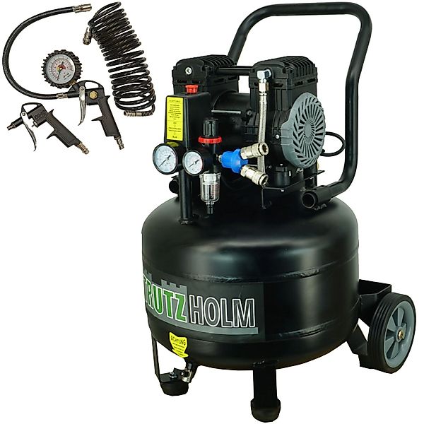 TRUTZHOLM Silent Flüsterkompressor 36L Vertikal Kompressor Leise 900W 62dB günstig online kaufen
