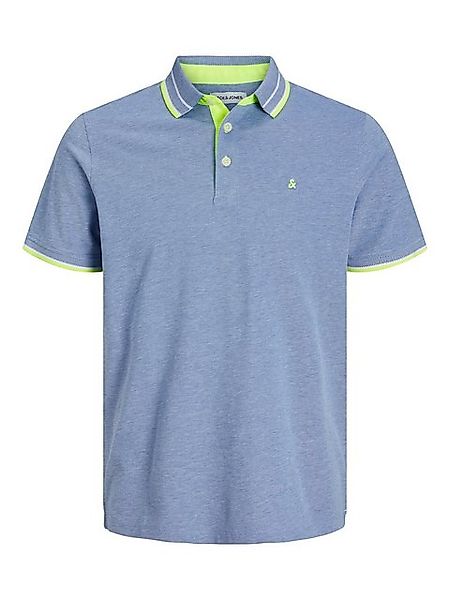 Jack & Jones Poloshirt Polo JJEPAULOS Sommer Kragen Pique Cotton (1-tlg) JJ günstig online kaufen