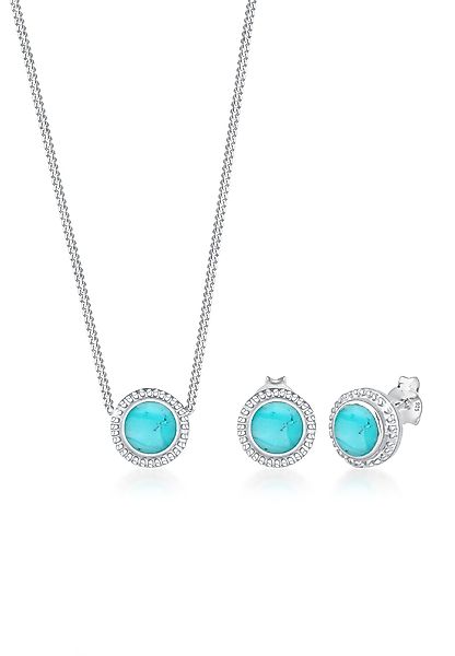 Elli Schmuckset Vintage Boho Howlith Türkis günstig online kaufen