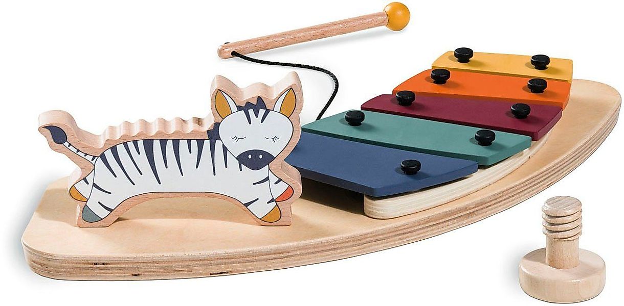 Hauck Spielzeug-Musikinstrument Play Music Zebra, FSC® günstig online kaufen