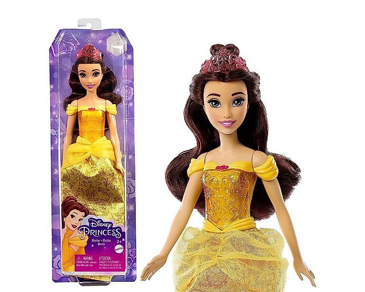 Mattel® Anziehpuppe Mattel HLW11 - Disney-Prinzess - Belle günstig online kaufen
