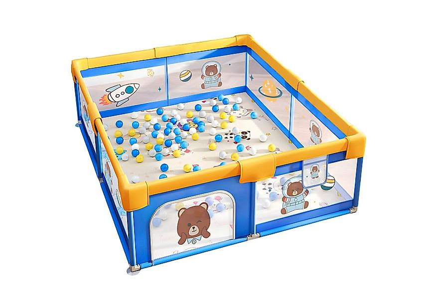 ecosa Laufgitter EO-5070 (Packung), Tolles Teddybären Raumschiff Design 180 günstig online kaufen