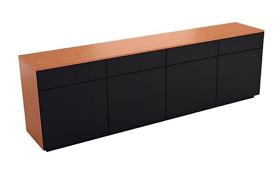 JVmoebel Aktenschrank Moderner Aktenschrank schwarz braun Luxus Büromöbel H günstig online kaufen