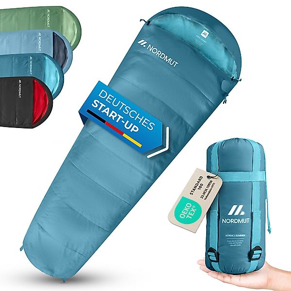 Nordmut Mumienschlafsack Sommerschlafsack Ultraleicht mit kleinem günstig online kaufen