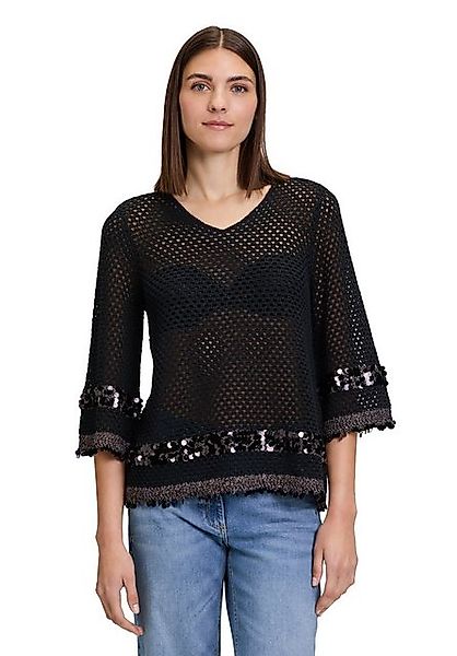 Betty Barclay Strickpullover Betty Barclay Strickpullover mit Lochmuster (1 günstig online kaufen