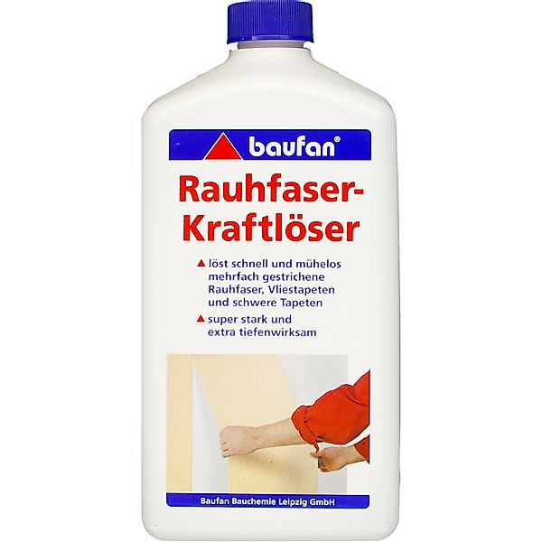 baufan® Tapetengrund Rauhfaser-Kraftlöser Tapetenablöser 1L schwere Tapeten günstig online kaufen