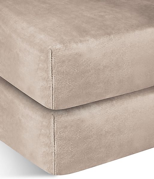 Aspero Bettlaken 2 Flanell-Spannbettlaken PERPIGNAN, Flanell, günstig online kaufen