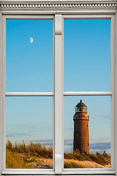 queence Wandsticker "Leuchtturm", Wandsticker, Wandbild, selbstklebend, 3D, günstig online kaufen
