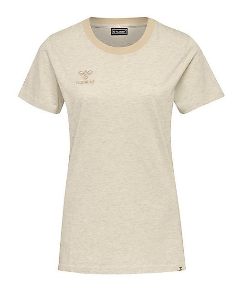 hummel T-Shirt Move T-Shirt Damen Beige F9094 Baumwolle günstig online kaufen