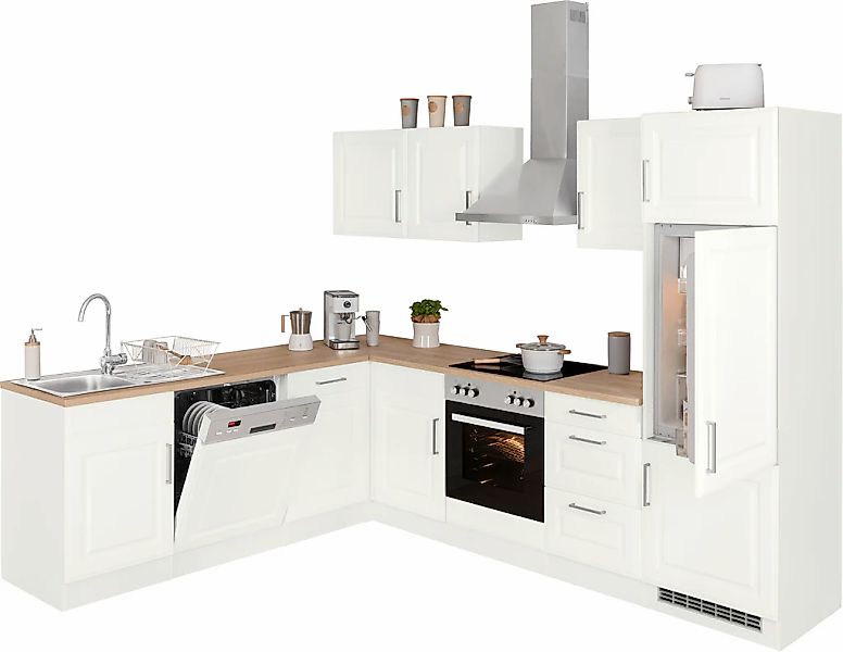 KOCHSTATION "KS-Stockholm" Stellbreite 220/280 cm, mit hochwertigen MDF Fro günstig online kaufen