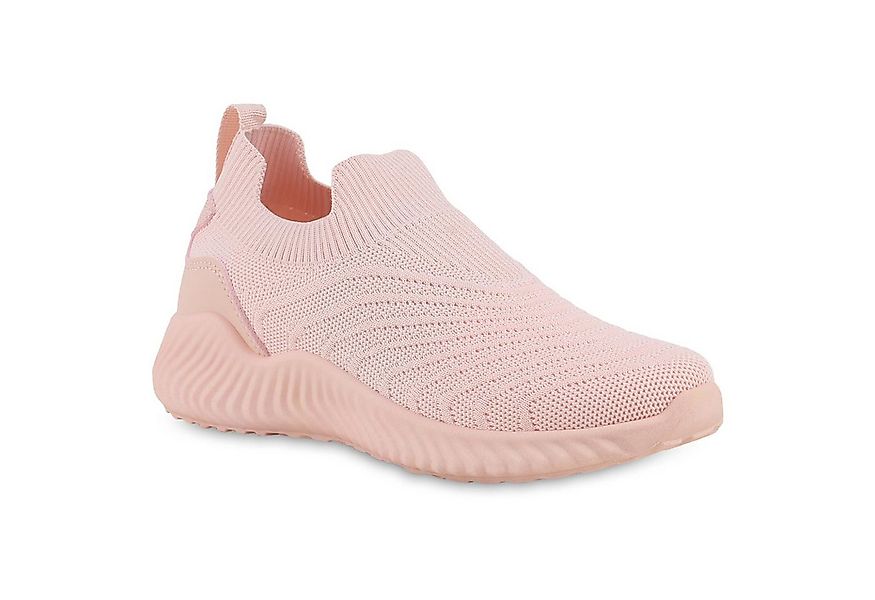 VAN HILL 841677 Laufschuh Damen Slip Ons Sportschuhe Sportliche Strick Prof günstig online kaufen