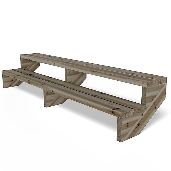 Gartenwelt Riegelsberger Außentreppe Terrassentreppe Kiefer kesseldruckimpr günstig online kaufen