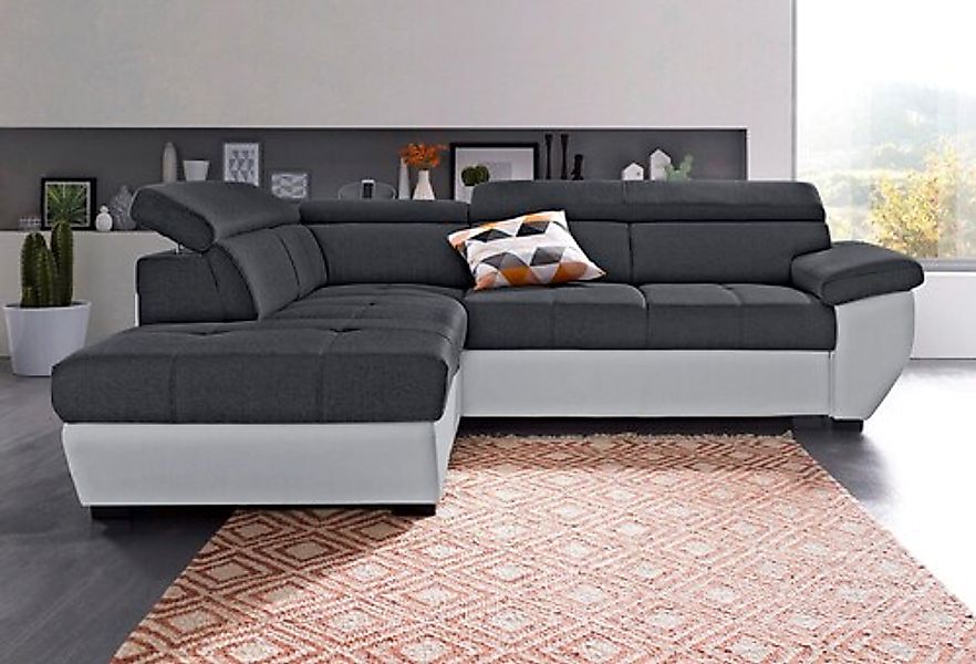 COTTA Polstergarnitur »Speedway L-Form«, (Set), Set bestehend aus: Ecksofa günstig online kaufen