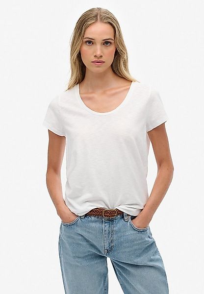 Superdry T-Shirt STUDIOS SCOOP NECK TEE günstig online kaufen