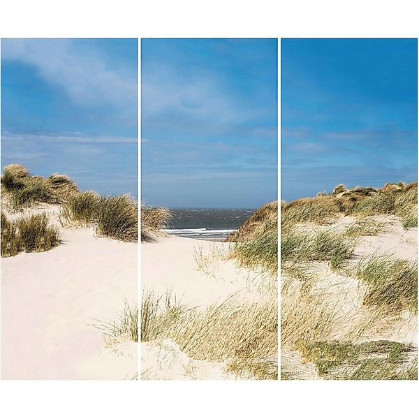 winwall Duschrückwand Duschrückwände ALU-Verbundplatte Dekor: Nordsee, günstig online kaufen