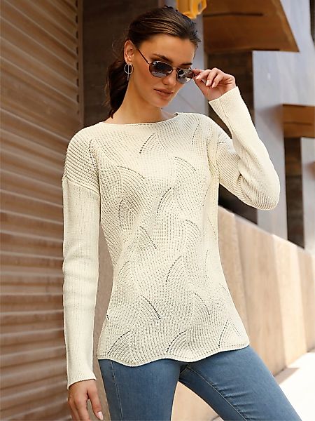 Classic Basics Strickpullover "U-Boot-Pullover" günstig online kaufen