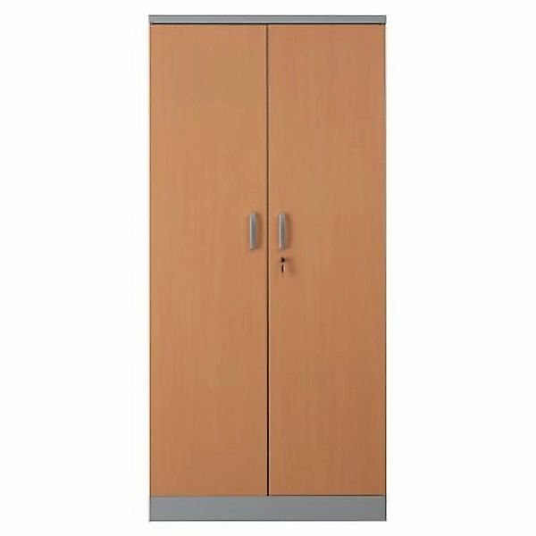 PROREGAL Aktenschrank Beetle 4 Fachböden HxBxT 195 x 92 x 42 cm Grau & Buch günstig online kaufen