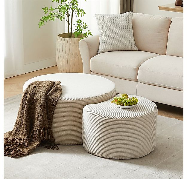 REDOM Couchtisch Kaffeetisch-Set (2-teiliges gepolstertes aus Schaumstoff, günstig online kaufen