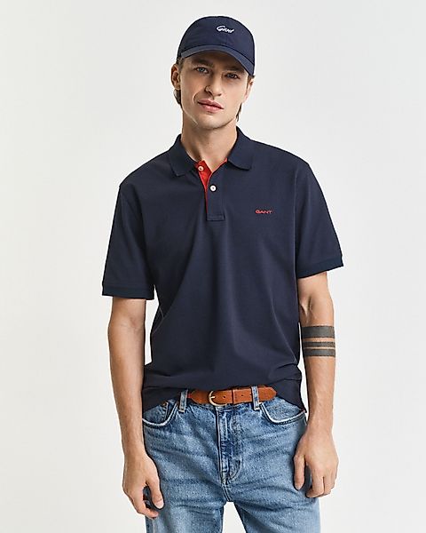 Gant Poloshirt REG CONTRAST PIQUE SS günstig online kaufen