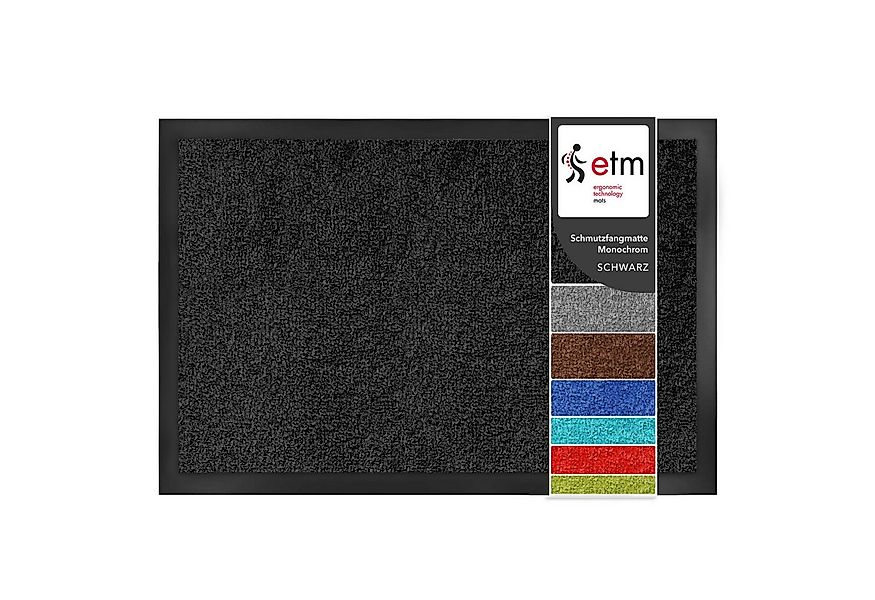 Floordirekt Fußmatte Monochrom, Rutschfeste Schmutzfangmatte Indoor, 30°C M günstig online kaufen