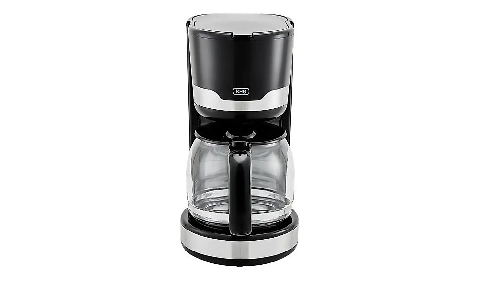 KHG Kaffeeautomat  KA-129 SE2 ¦ schwarz ¦ Glas,Edelstahl,Kunststoff ¦ Maße günstig online kaufen