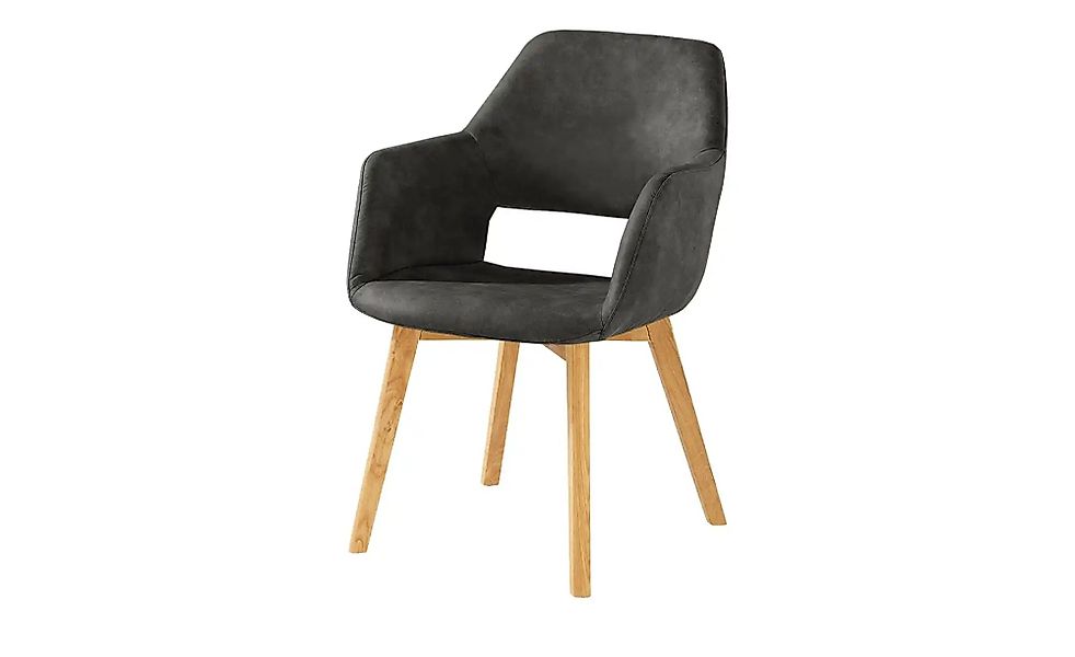 Woodford Armlehnstuhl  Berlin ¦ grau ¦ Maße (cm): B: 57 H: 85 T: 67.0 Stühl günstig online kaufen