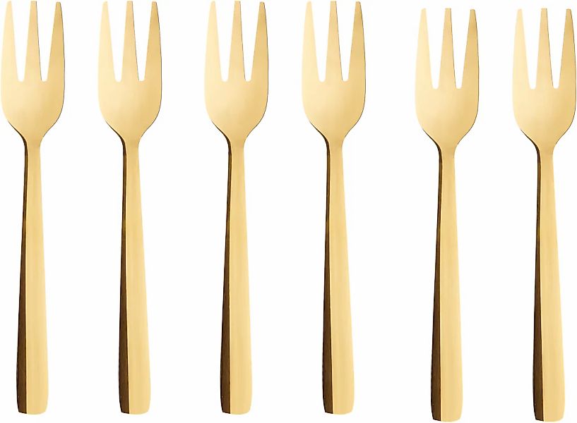 aida RAW Besteck-Set "RAW" Kuchengabeln, PVD-beschichtet günstig online kaufen