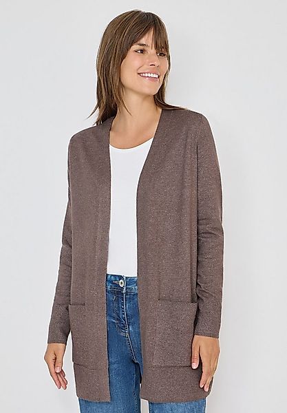 CECIL Longstrickjacke aus softem Materialmix günstig online kaufen