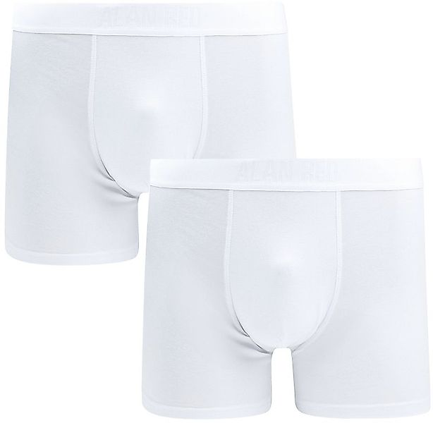 Alan Red Boxer Weiß 2-Pack - Größe M günstig online kaufen