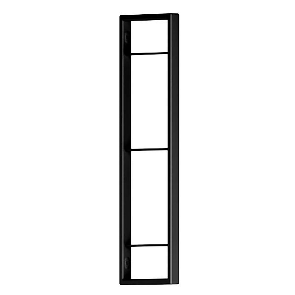 Kesseböhmer YouK Leiterregal Schwarz 30 x 200 x 668 mm günstig online kaufen