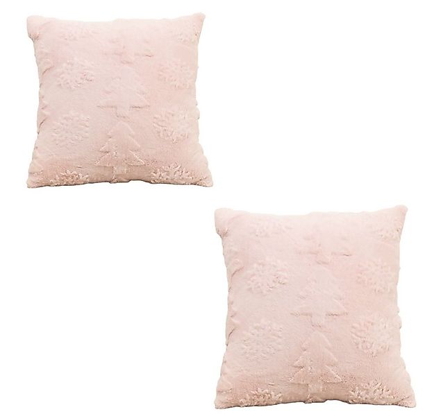 CLTYQ Kissenbezug Kissenbezug Weihnachten 2 Stück, 45 x 45 cm, Weihnachtsde günstig online kaufen