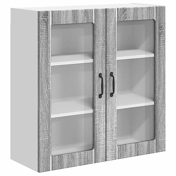 vidaXL Küchenschrank Graues Sonoma 80 x 31 x 80 cm Holzwerkstoff 885071 günstig online kaufen