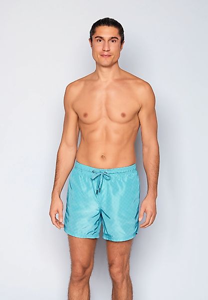 JOOP Badeshorts "Cortina AOP Shine" Allover-Cornflower-Print, Kordel mit Lo günstig online kaufen