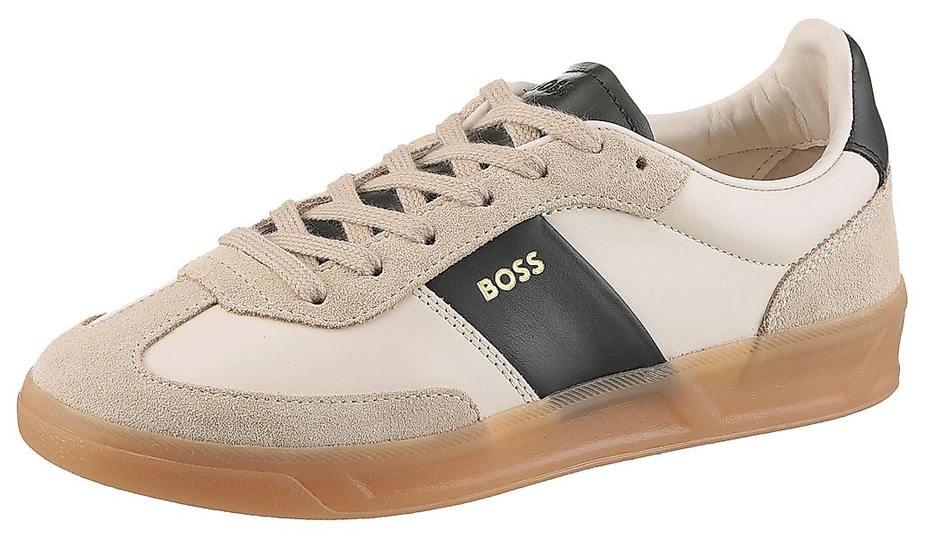 BOSS Brenta_Tenn Sneaker, Retro-Sneaker, Freizeitschuh, Schnürschuh günstig online kaufen