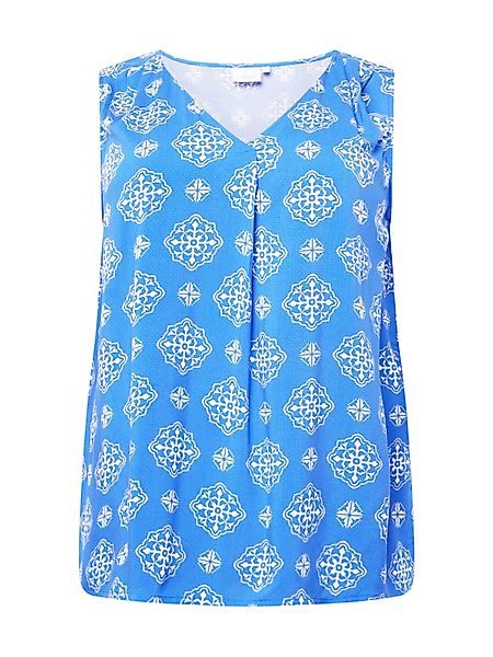 ONLY CARMAKOMA Blusentop CARBLUES (1-tlg) Falten günstig online kaufen