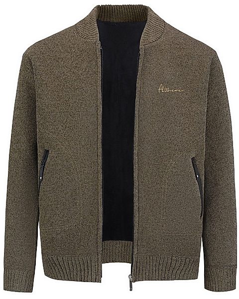 Allthemen Strickjacke Herren Strickjacke mit Stehkragen günstig online kaufen