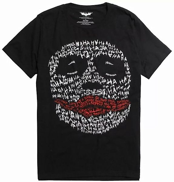 Batman Print-Shirt BATMAN Ha Ha Ha T-Shirt Herren und Jugendliche Gr. S M L günstig online kaufen