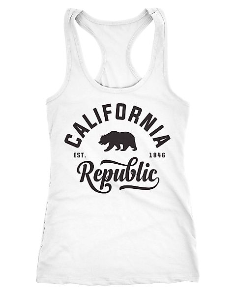 Neverless Tanktop Damen Tank-Top California Republic günstig online kaufen