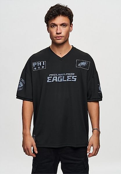 Recovered T-Shirt NFL Eagles PHI 33 Oversized im lockeren Schnitt günstig online kaufen