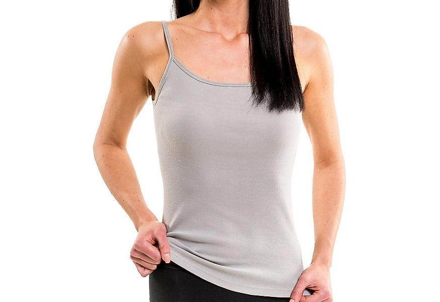 HERMKO Unterhemd 1560 Damen Träger Top, Unterhemd m. Spaghettiträger 100% B günstig online kaufen