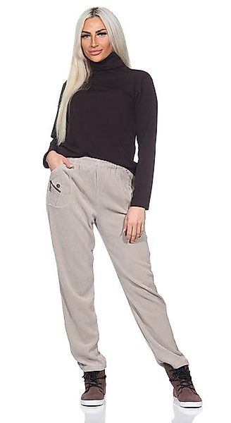 Cherry Berry Cordhose Damen Cordhose Kurzgröße Stoffhose bqueme Schlupfhose günstig online kaufen