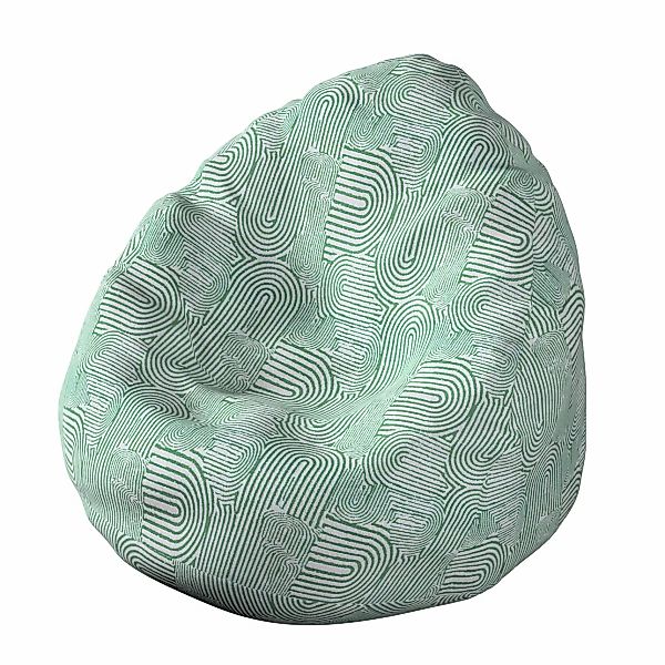 Bezug für Sitzsack, mintgrün-ecru, Bezug für Sitzsack Ø60 x 105 cm, Cosy Ho günstig online kaufen